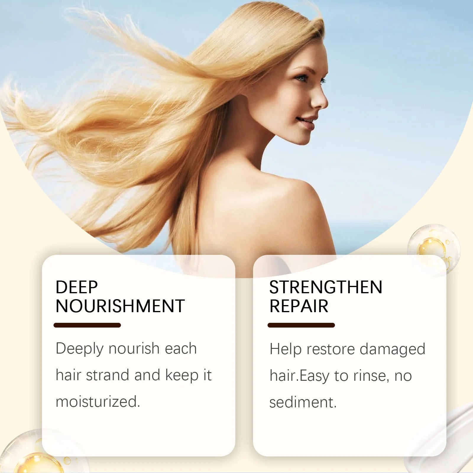 EELHOE Maca Power Collagen Protein Shampoo & Conditioner Set