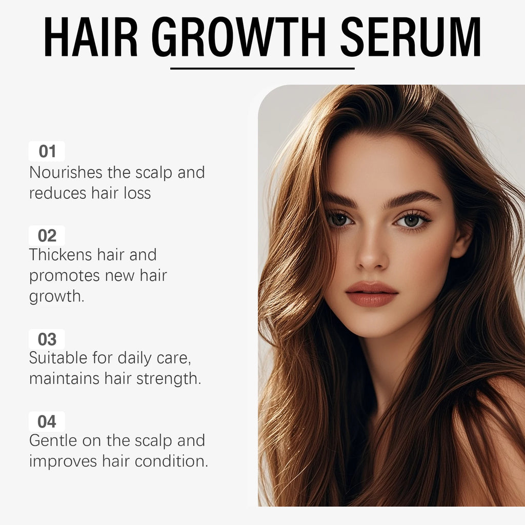 Premium Hair Growth Serum – Biotin & Caffeine Infused Formula (100ml / 3.38 FL.OZ)