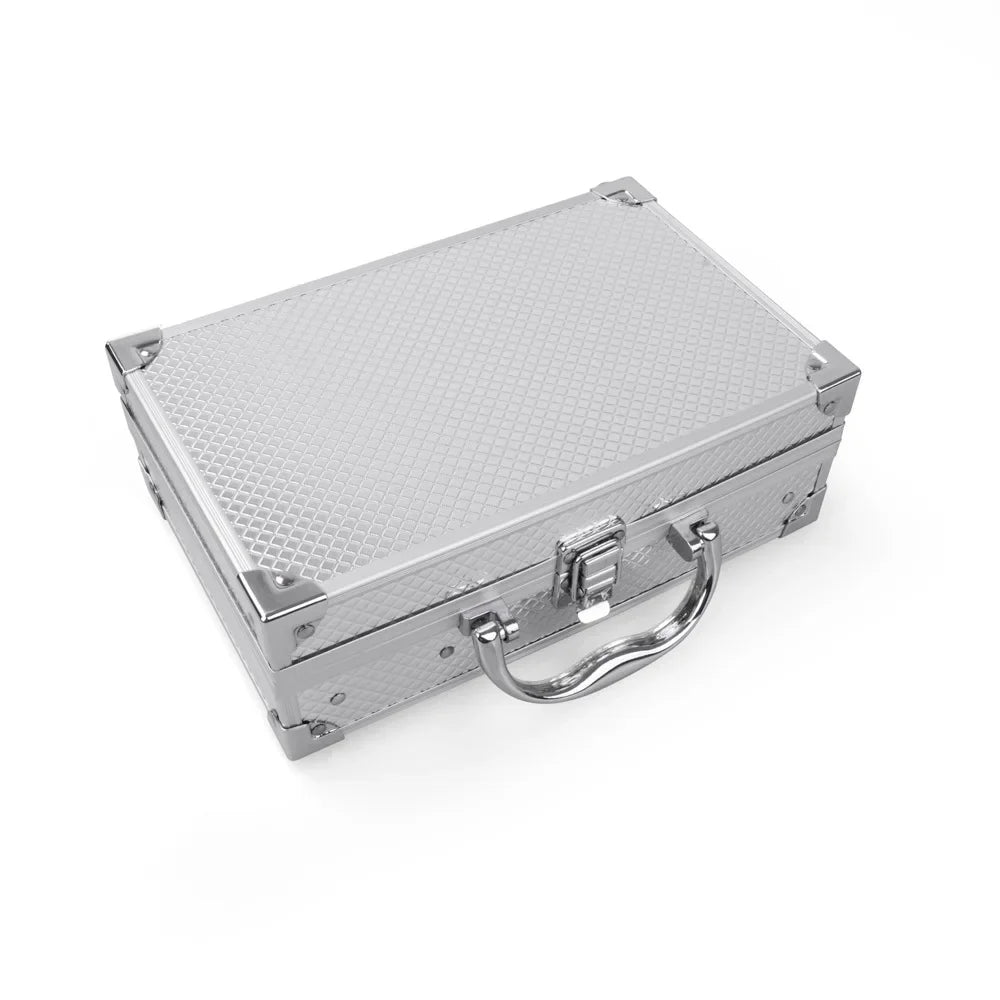 Miss Young Professional Makeup Kit – All-in-One Cosmetic Vanity Case with Cantilever Trays