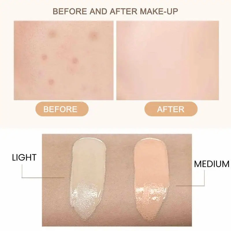 EELHOE 3-in-1 Color Correcting CC Cream SPF 50+ | Full Coverage Foundation & Hydrating Sunscreen (30ml)
