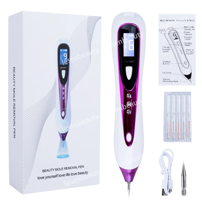 Professional Plasma Pen – 2-in-1 Laser Mole, Tattoo & Dark Spot Remover