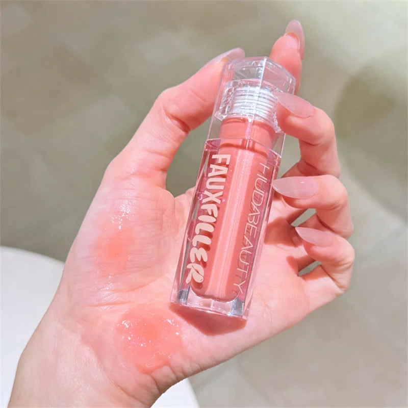 Huda Beauty Faux Filler Extra Shine Lip Gloss – Nourishing, Smoothing & Plumping Lip Effect
