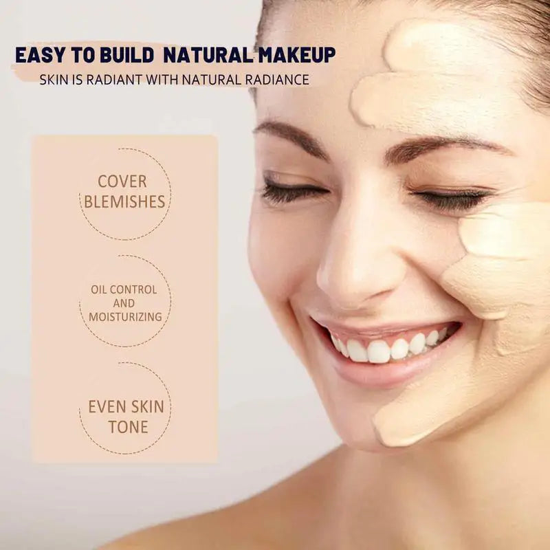 EELHOE 3-in-1 Color Correcting CC Cream SPF 50+ | Full Coverage Foundation & Hydrating Sunscreen (30ml)