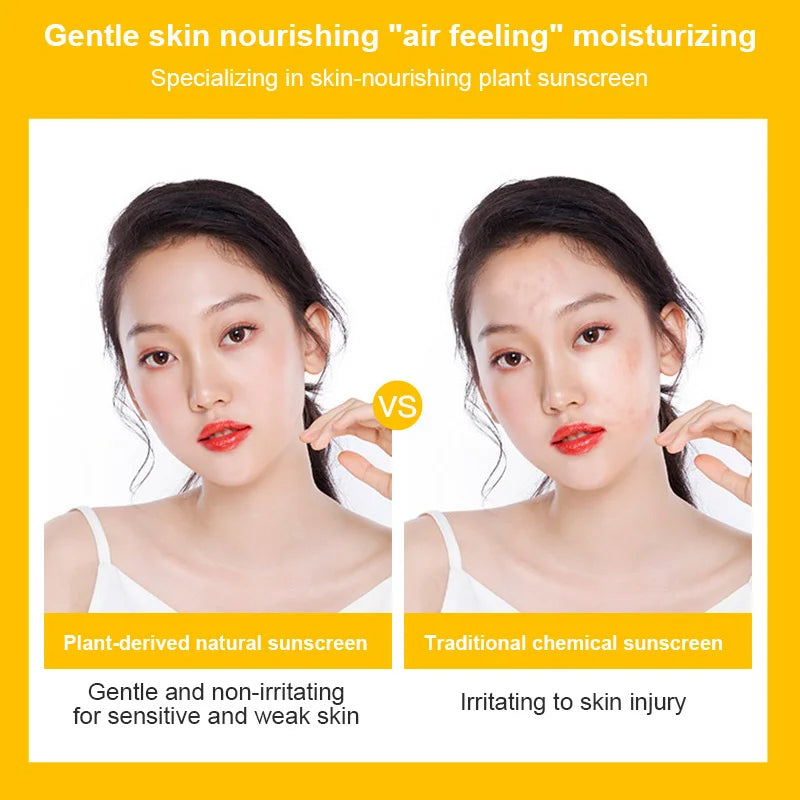 DEMYSELF Moist & Light Clear Sunscreen Cream SPF50+ PA+++ – Broad Spectrum Weightless Formula
