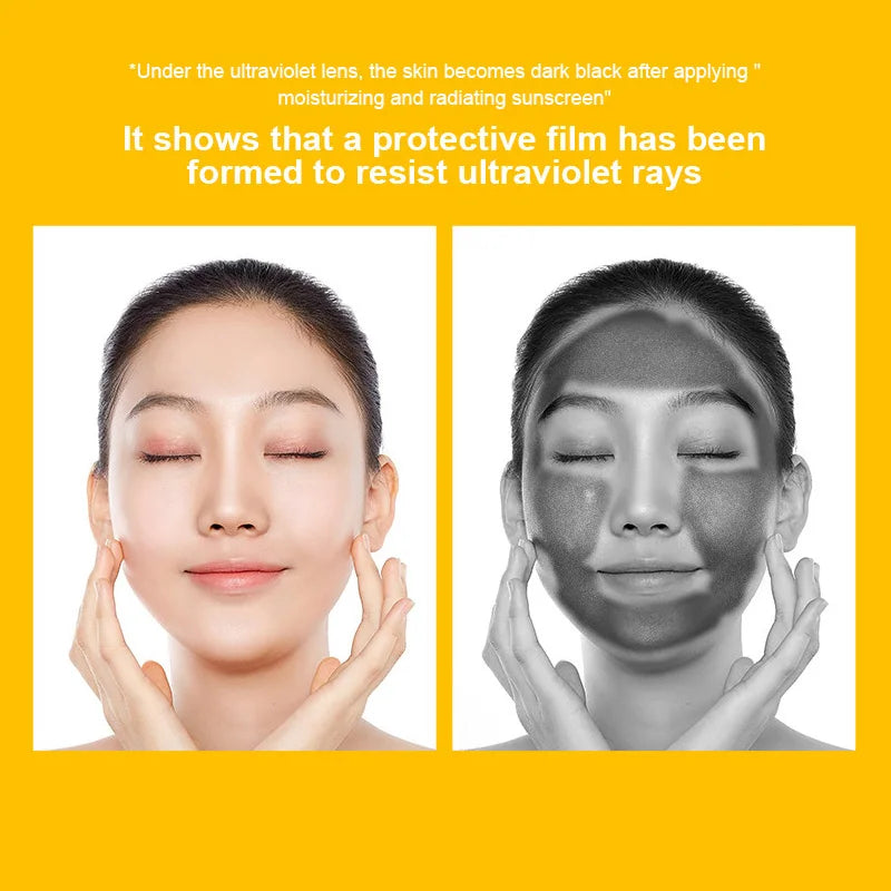DEMYSELF Moist & Light Clear Sunscreen Cream SPF50+ PA+++ – Broad Spectrum Weightless Formula