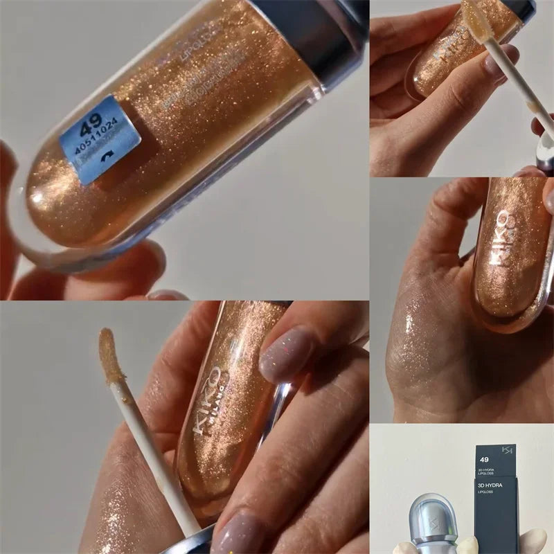Kiko Milano 3D Hydra Lipgloss – Hydrating Plumping Lip Gloss with Ultra-Glossy Finish
