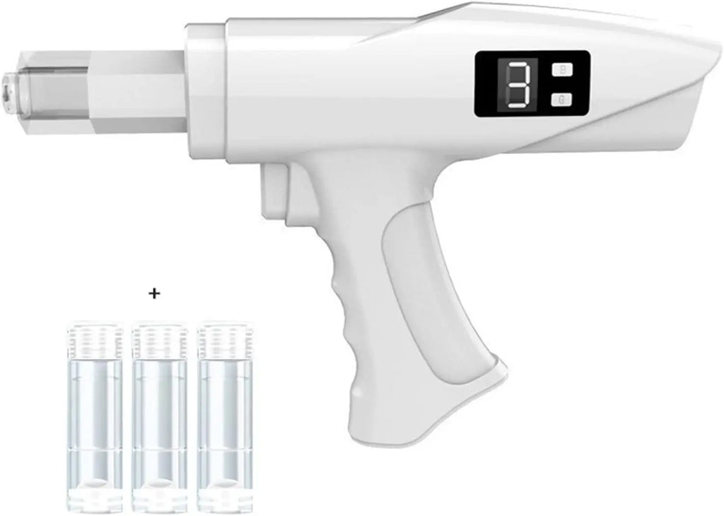 Professional Handheld Hydro-Mesotherapy Injection Gun – Nano-Microcrystal Skin Rejuvenation & Anti-Aging Device