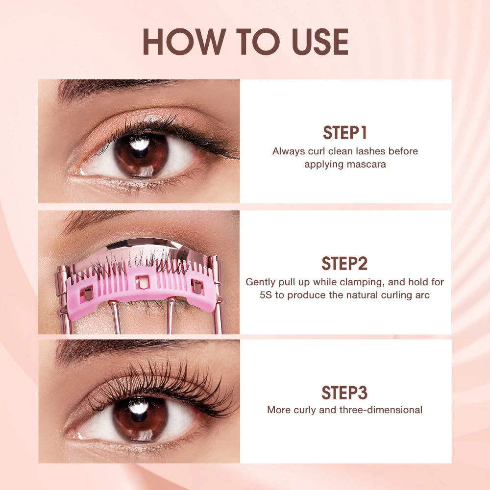 O.TWO.O 36H Hyper Curl Waterproof Mascara & Eyelash Curler Set | Smudge-Proof Lash Lifting Makeup Kit