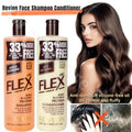 Revlon Flex Body Building Protein Shampoo & Conditioner Set for Oily Hair – Oil Control, Anti-Dandruff & Silicone-Free