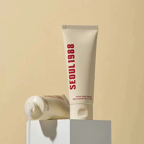 SEOUL 1988 Hydrating Repair Snail Cream – 93% Snail Mucin + Rice Ferment (100ml / 3.38 fl.oz.)