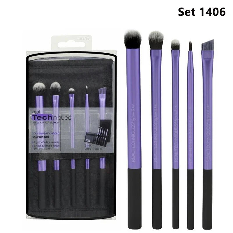Real Techniques Professional Makeup Brush Sets & Individual Cosmetic Tools