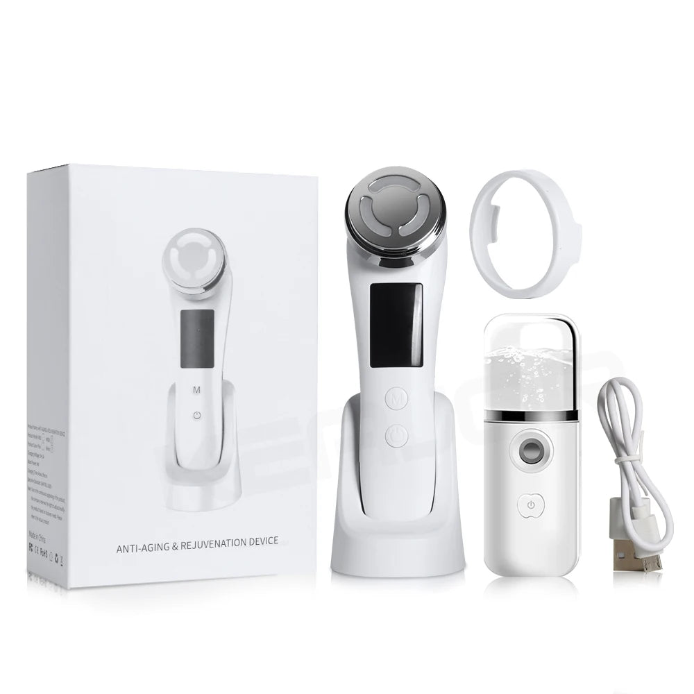 5-in-1 Professional Anti-Aging Facial Rejuvenation & Skin Tightening Device