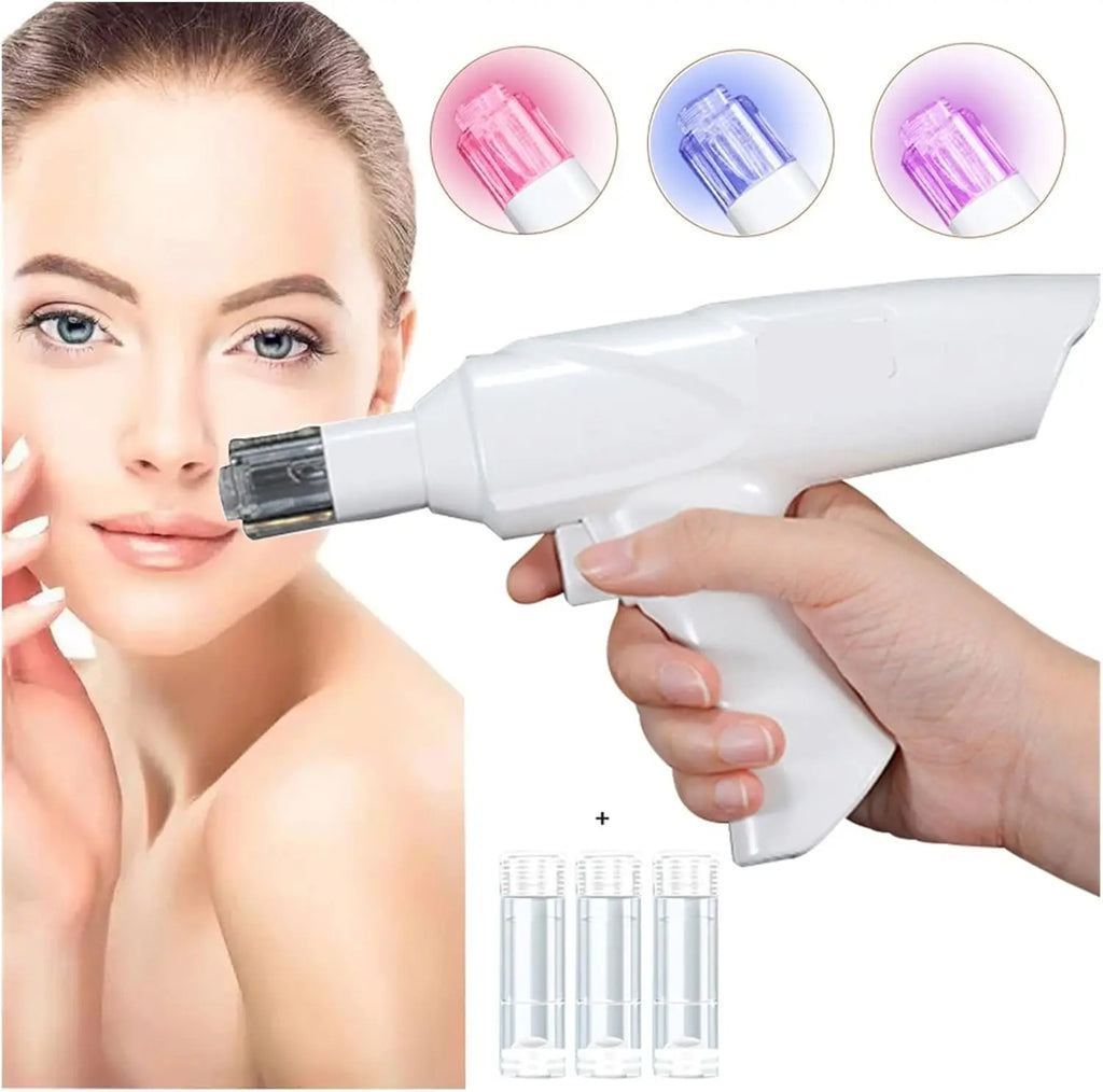 Professional Handheld Hydro-Mesotherapy Injection Gun – Nano-Microcrystal Skin Rejuvenation & Anti-Aging Device