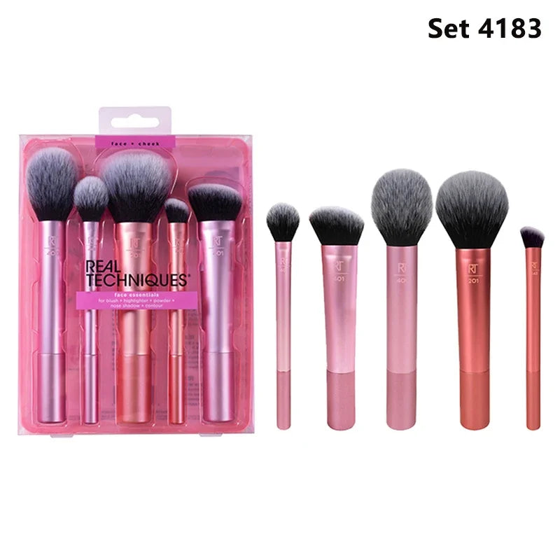 Real Techniques Professional Makeup Brush Sets & Individual Cosmetic Tools