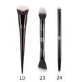 Premium Gothic Aesthetic Makeup Brushes – Professional Synthetic Face & Eye Brush Collection