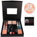 Moonvvin 39-Piece All-in-One Makeup Kit – Complete Beauty Box with Eyeshadow Palette, Lipsticks, Nail Polish & Brushes