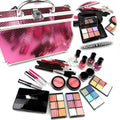 Miss Young Professional Makeup Kit – All-in-One Cosmetic Vanity Case with Cantilever Trays